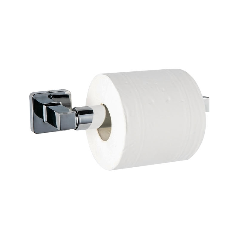 10606 Zinc Alloy Double Post Pivot Wall Mounted Toilet Paper Holder