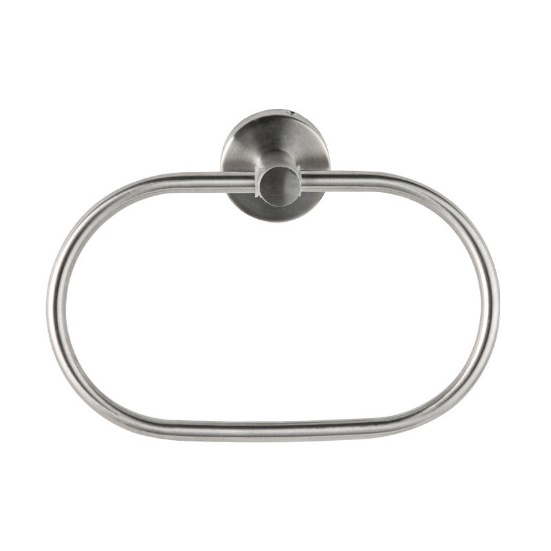 11101 Oval 304 Stainless Steel Wall Mounted Towel Ring for Bathroom