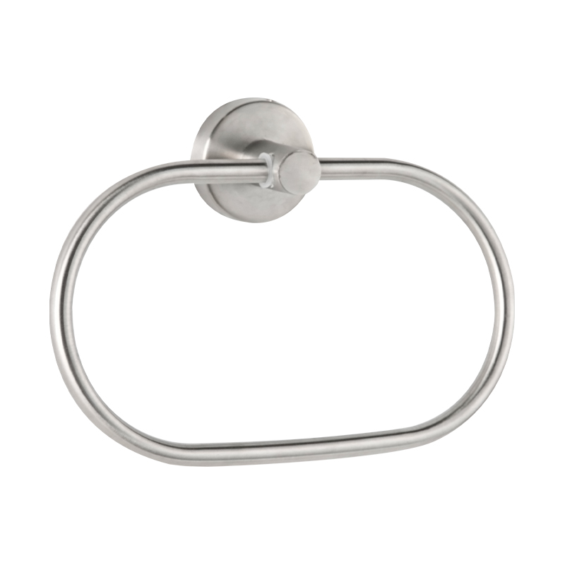 11101 Oval 304 Stainless Steel Wall Mounted Towel Ring for Bathroom