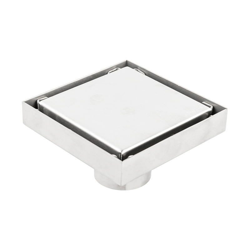 10905 Two-in-one Embedded Square Stainless Steel Floor Drain