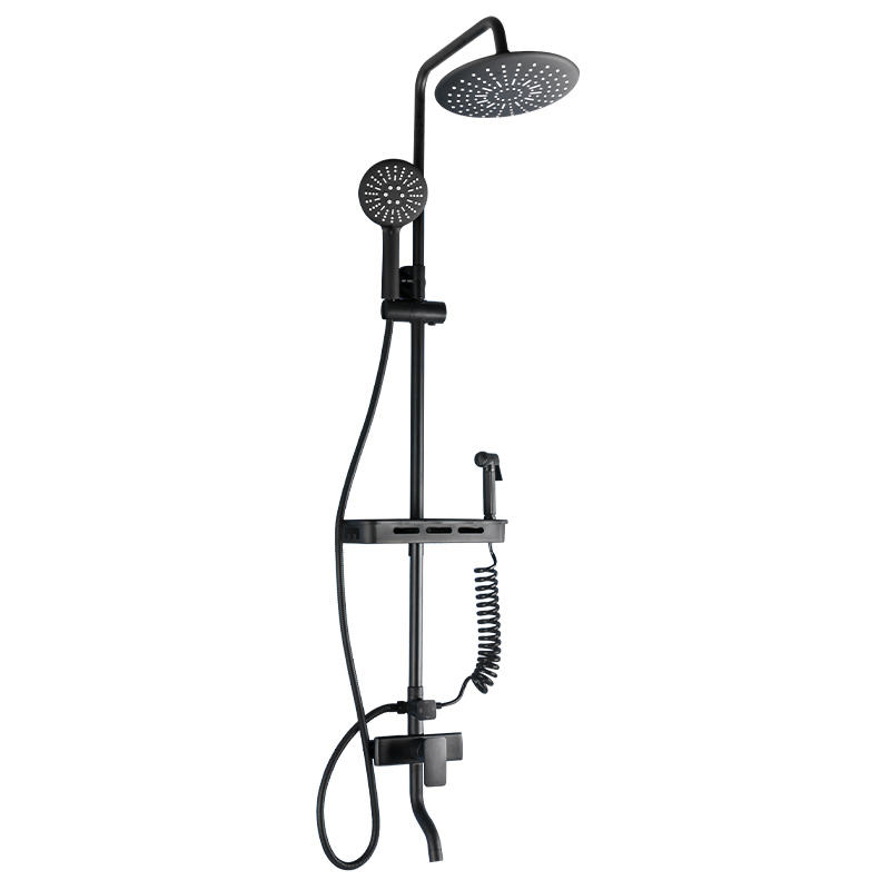 11407 Rain Shower Column Kit Adjustable Shower Angle and Height