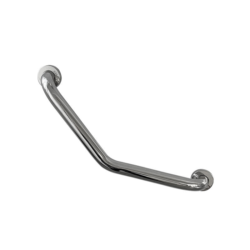 10206 L-Shaped Non-Slip Safety Handles Stainless Steel Toilet Grab Bar